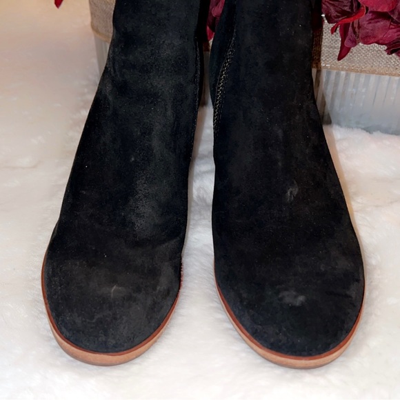 KORK EASE Petra Black Suede Ankle Bootie - Picture 9 of 10